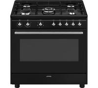 Smeg CX91GMBL Range Cooker Dual Fuel