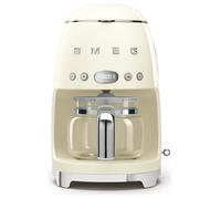Smeg DCF02 50's Style Retro Drip Filter Coffee Machine Cream