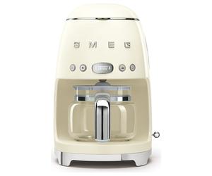 Smeg DCF02 50's Style Retro Drip Filter Coffee Machine Cream