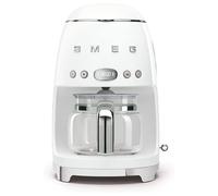 Smeg DCF02 Drip Filter Coffee Machine in White Smeg White