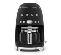 Smeg Dcf02 Drip Filter Coffee Machine (Matt Finish) In Black Black One Size