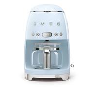 Smeg DCF02 Drip Filter Coffee Machine +DCG01 Glass Carafe Spare Jug Bundle - Pale Blue