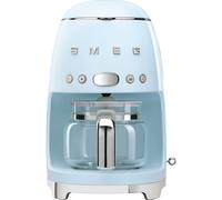 Smeg DCF02PBUK Filter Coffee Machine with Timer - Pastel Blue