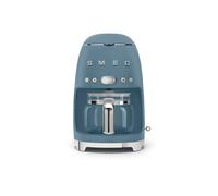 Smeg DCF02SBMUK Retro 50s Style 1.4L Drip Coffee Machine, Auto Start, Keep Warm Function, Storm Blue | Size: A
