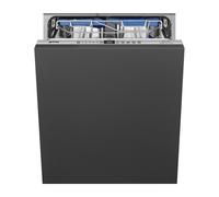 Smeg DI322BQLH Fully Integrated Full Size Dishwasher - Silver Control Panel with Sliding Door Fixing Kit - B Rated, Silver