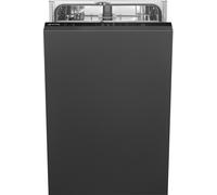 Smeg DI4522D Dishwasher 45cm Slimline Integrated 10 Place Settings Auto Door Fast Wash D