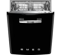 Smeg DIFABBL Fully Integrated Standard Dishwasher - Black Control Panel - B Rated