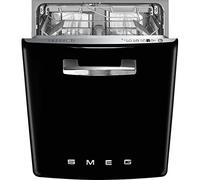 Smeg DIFABBL Fully Integrated Standard Dishwasher - Black Control Panel - B Rated