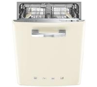 Smeg DIFABCR Fully Integrated Standard Dishwasher - Cream Control Panel - B Rated