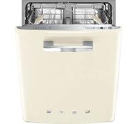 Smeg DIFABCR Fully Integrated Standard Dishwasher - Cream Control Panel - B Rated