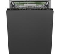 Smeg Integrated Dishwasher - Self-Cleaning Black Control Panel