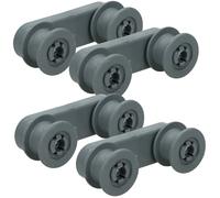 Smeg Dishwasher Basket Support Wheel Left Hand Bracket 698412505 Genuine x 4 esd