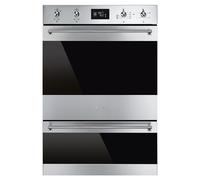 Smeg DOSP6390X Classic Built-In Electric Double Oven - Stainless Steel DOSP6390X