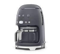 Smeg Drip DCF02GRUK Filter Coffee Machine With Filter in Grey Smeg Grey