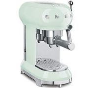 Smeg ECF01PGUK 50's retro style espresso coffee machine, stainless steel filter holder, an anti-drip system, 1L, Pastel Green