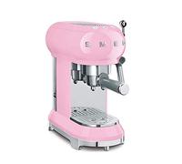 SMEG ECF01PKEU, Espresso Machine 50's Style, Pastel Pink