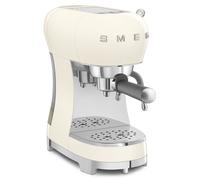 Smeg ECF02 Cream Espresso Coffee Machine with Steam Wand