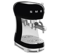 Smeg Ecf02 Ecf02 Espresso Machine + Cmmj01 Milk Frothing Jug Bundle In Black Black