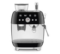 EGF03BLUK 50's Style Espresso Coffee Machine with Grinder - Black