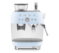 Smeg EGF03 Espresso Coffee Machine in Pastel Blue