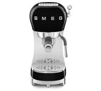 SMEG ESPRESSO 50'S STYLE RETRO COFFEE MACHINE BLACK ECF02BLUK NEXT DAY DEL