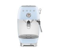 Smeg Espresso Machine, Cold Brew Function, Pastel Blue, ECF03PBUK