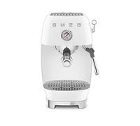 Smeg Espresso Coffee Machine With Cold Brew Function, White One Colour