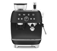 Smeg Espresso Coffee Machine With Grinder In Matte Black Black One Size