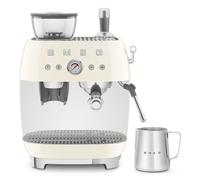 Smeg EGF03CRUK Espresso Coffee Machine with Grinder & 20 Bar Pump