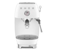 Smeg 50's Style Cold Brew Espresso Coffee Machine - White - ECF03WHUK, White