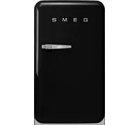 Smeg FAB10RBL5 Black Retro 55Cm Fridge With Icebox