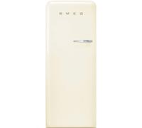 Smeg FAB28LCR6UK 60cm Retro Refrigerator Left Hand Hinge - CREAM