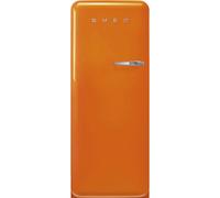 Smeg FAB28LOR6 60cm 50s Style Left Hand Hinge Fridge with Icebox - Orange