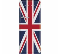 Smeg FAB28RDUJ6 270litre 1950s Retro Style Fridge Union Jack R/H Door