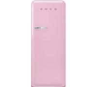 Smeg FAB28RPK6 Tall Fridge with Ice Box, Pink, C Rated, Freestanding C