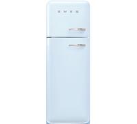 Smeg FAB30LPB5UK Static Fridge Freezer, 80/20, Blue Freestanding D