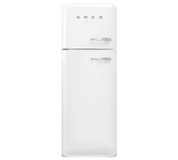 Smeg FAB30LWH6UK 60cm 50s Style Left Hand Hinge Fridge over No Frost Freezer