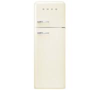 Smeg FAB30RCR6UK 60cm Retro Fridge Freezer Right Hand Hinge - CREAM