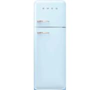 Smeg FAB30RPB6 60cm 50s Style Right Hand Hinge Freezer Over Fridge - Pastel Blue