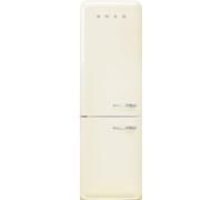 Smeg 331 Litre Fifties Style Left Hand Hinge 70/30 Fridge Freezer - Cream