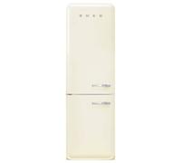 Smeg FAB32LCR6UK 60cm 50s Style Left Hand Hinge Fridge over Freezer - Cream