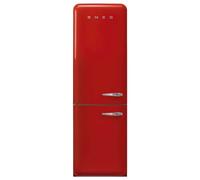 Smeg FAB32LRD5UK 60cm 50s Style Left Hand Hinge Fridge Freezer - Red