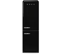 SMEG FAB32RBL6UK 70/30 Fridge Freezer - Black, Black