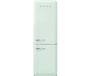 Smeg FAB32RPG6 60cm 50s Style Right Hand Hinge Fridge over Freezer - Pastel Green