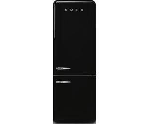 Smeg FAB38RBL6 70cm 50s Style Right Hand Hinge Fridge over Freezer - Black