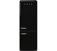Smeg FAB38RBL6 - Black Fridge Freezer - 481L 70/30 Split - D Rated