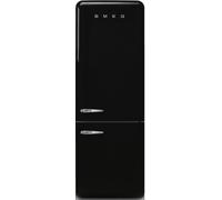 Smeg FAB38RBL6 - Black Fridge Freezer - 481L 70/30 Split - D Rated