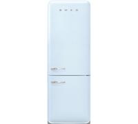 Smeg FAB38RPB6 70cm 50s Style Right Hand Hinge Fridge over Freezer - Pastel Blue