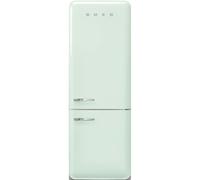 Smeg 50s Style Retro Right Hand Hinge FAB38RPG6 205cm High Frost Free Fridge Freezer - Pastel Green - D Rated
