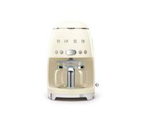 Smeg Filter Coffee Machine 1.4L Digital Display Dcf02Cruk Drip In Cream Cream